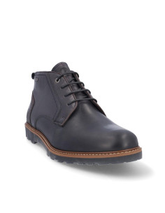 Botines Cordones Coronel Tapiocca Hombre Negro Marron C320-11 2