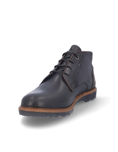 Botines Cordones Coronel Tapiocca Hombre Negro Marron C320-11