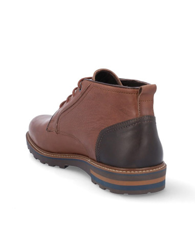 Botines Cordones Coronel Tapiocca Hombre Cedar Marron  C320-17