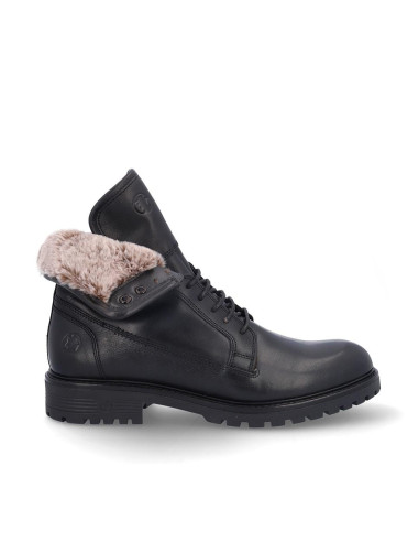 Botas Cordones Coronel Tapiocca Hombre Negro C307-11