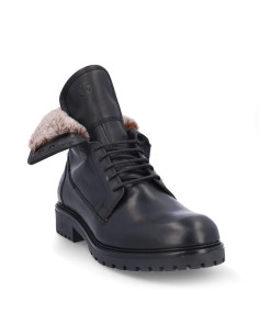 Botas Cordones Coronel Tapiocca Hombre Negro C307-11 2