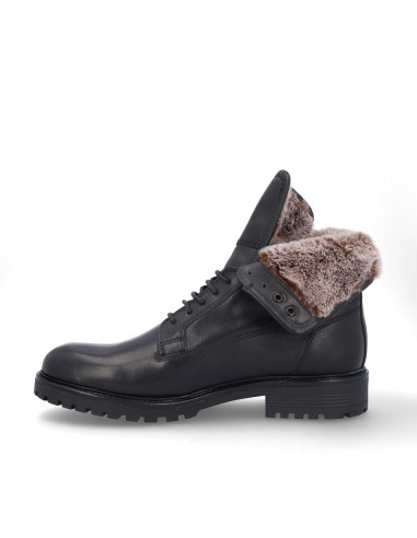 Botas Cordones Coronel Tapiocca Hombre Negro C307-11