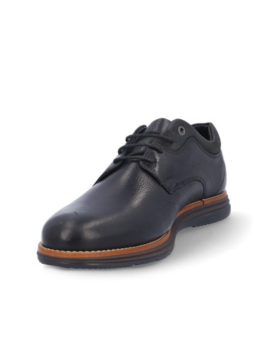 Zapato Cordones Corornel Tapiocca Negro C311-11