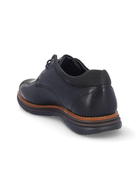 Zapato Cordones Corornel Tapiocca Negro C311-11
