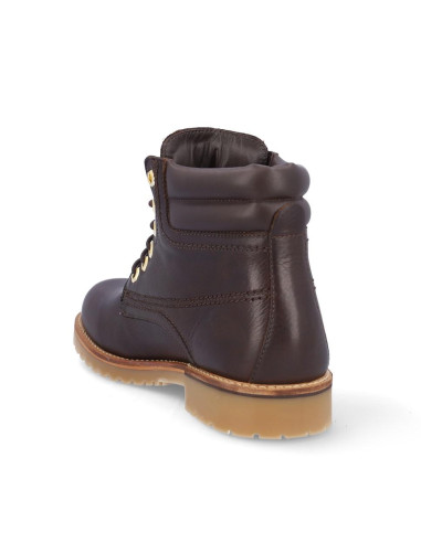 Botienes Cordones Coronel Tapiocca Mujer Marron C385-18