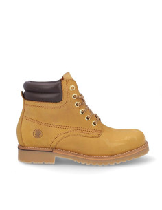 Botines Cordones Coronel Tapiocca Mujer Mostaza C385-26