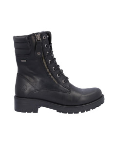 Botas Cordones Coronel Tapiocca Mujer Negro C374-11