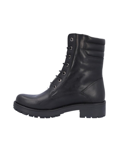 Botas Cordones Coronel Tapiocca Mujer Negro C374-11