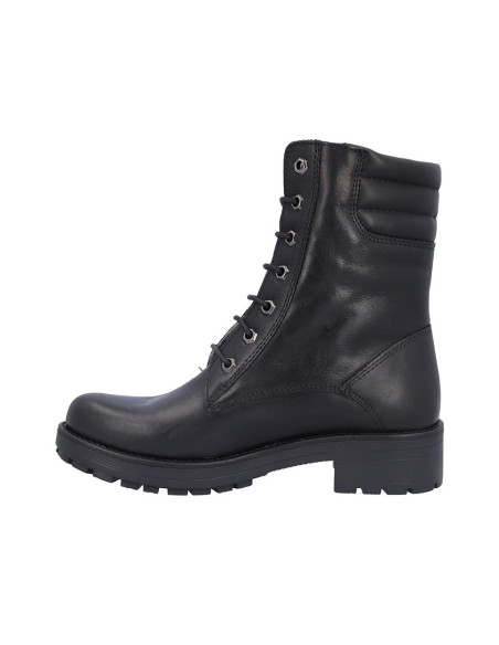 Botas Cordones Coronel Tapiocca Mujer Negro C374-11