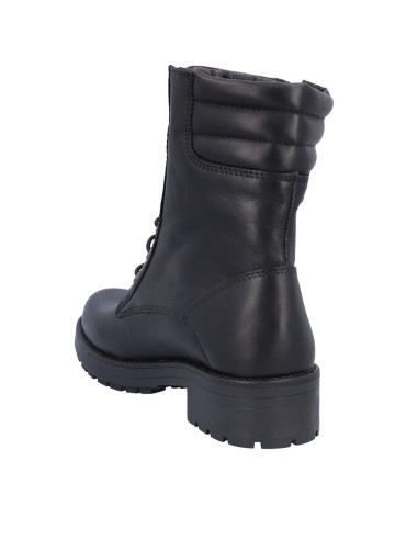 Botas Cordones Coronel Tapiocca Mujer Negro C374-11