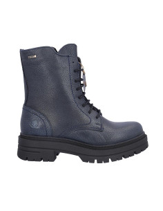 Botas Cordones Coronel Tapiocca Mujer Metalizado Marino C354-54