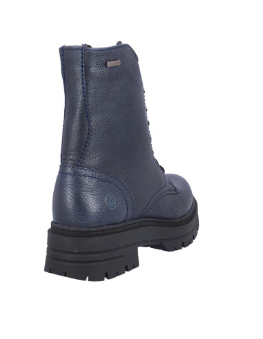 Botas Cordones Coronel Tapiocca Mujer Metalizado Marino C354-54