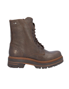 Botas Cordones Coronel Tapiocca Mujer Metalizado Bronce C354-52
