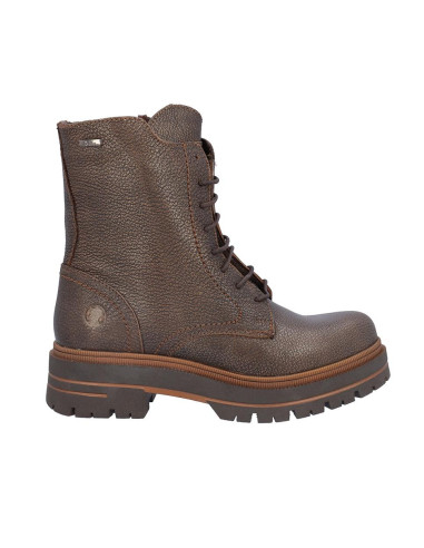 Botas Cordones Coronel Tapiocca Mujer Metalizado Bronce C354-52