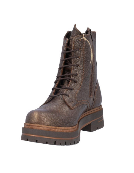 Botas Cordones Coronel Tapiocca Mujer Metalizado Bronce C354-52 Botas Cordones Coronel Tapiocca Mujer Metalizado Bronce C354-52