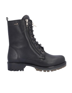 Botas Cordones Coronel Tapiocca Mujer Negro