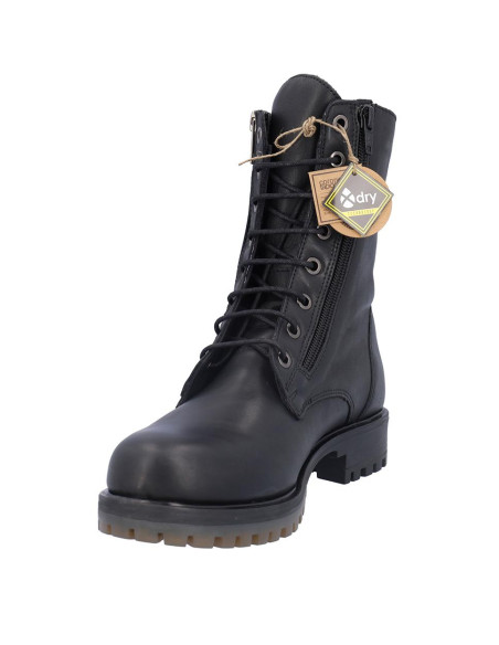 Botas Cordones Coronel Tapiocca Mujer Negro Botas Cordones Coronel Tapiocca Mujer Negro