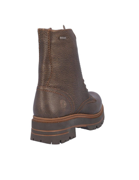 Botas Cordones Coronel Tapiocca Mujer Metalizado Bronce C354-52 Botas Cordones Coronel Tapiocca Mujer Metalizado Bronce C354-52