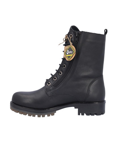Botas Cordones Coronel Tapiocca Mujer Negro