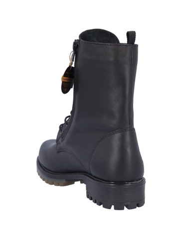 Botas Cordones Coronel Tapiocca Mujer Negro